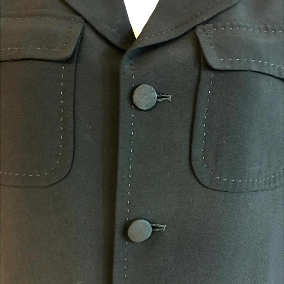 Gianfranco Ferre l Black Blazer Jacket 48